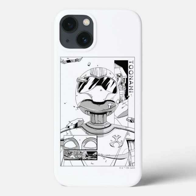 Toonami TOM 5 & SARA Comic Style Bumper Case-Mate iPhone Case (Back)