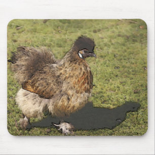 toony chicken mouse mat
