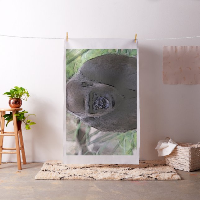 toony Gorilla Fabric (In Situ)