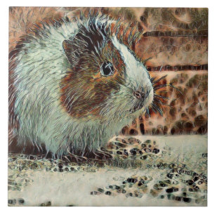 toony guinea pig tile