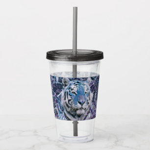 Toony Tiger blue Acrylic Tumbler