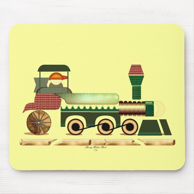 Toot Toot Train 2 Mouse Mat (Front)