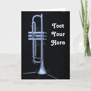 TOOT YOUR OWN HORN ON "YOUR BIRTHDAY" CARD