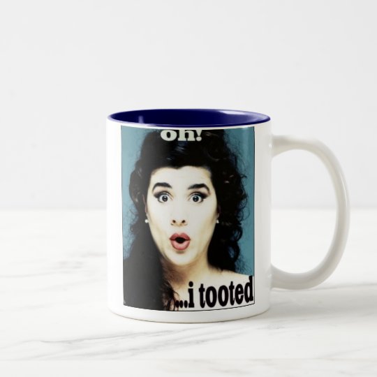 tooter Two-Tone coffee mug