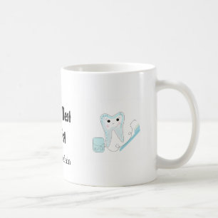 Tooth and Toothbrush World's Best Dentist Coffee Mug