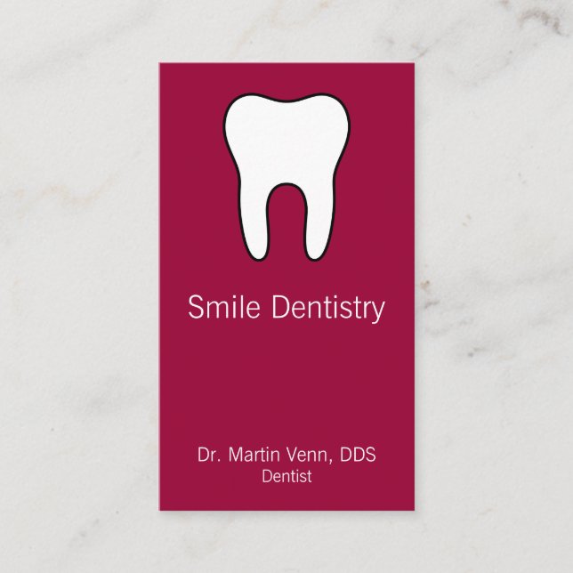 Tooth Appointment Card (Front)