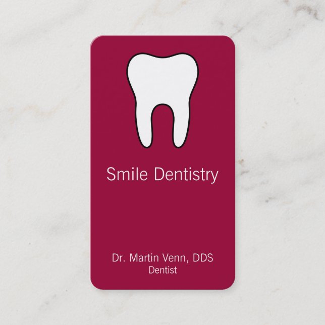 Tooth Appointment Card (Front)
