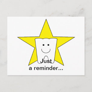 "Tooth" Appointment Postcard