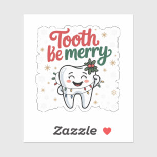 Tooth Be Merry Funny Dental Dentist Christmas