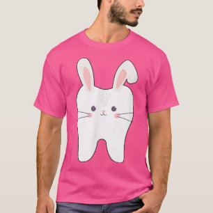 Tooth Bunny Dentist Easter Dental Assistant Easter T-Shirt