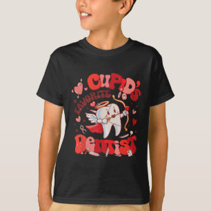 Tooth Cupid's Favorite Dentist Dental Squad Hygien T-Shirt