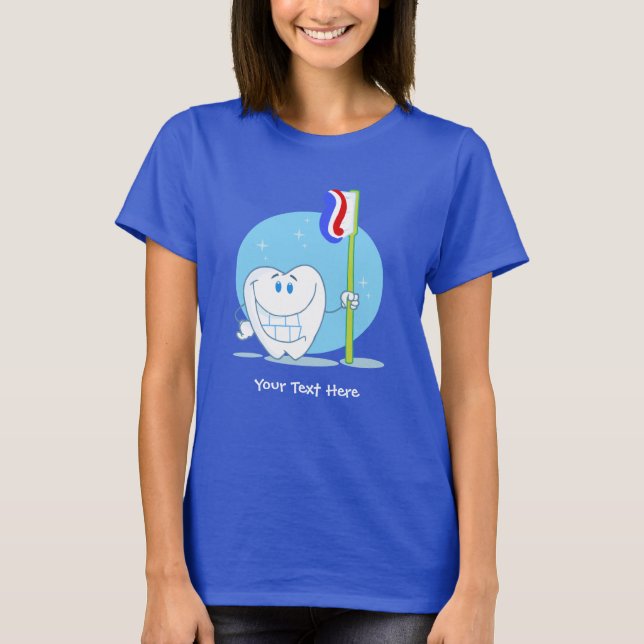 Tooth (customisable) T-Shirt (Front)