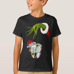 Tooth Dentist Dental Istant Teeth Christmas Xmas H T-Shirt