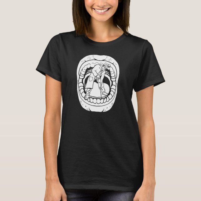 Tooth Doctor Mouth Dental   Dentistry Teeth Dentis T-Shirt (Front)