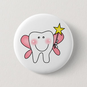 Tooth Fairy 6 Cm Round Badge