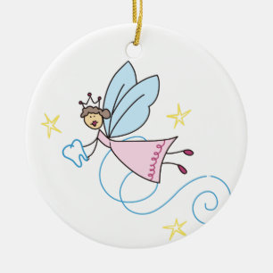 Tooth Fairy Ceramic Tree Decoration