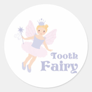 Tooth Fairy Classic Round Sticker