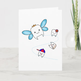 Tooth Fairy Congratulations Card