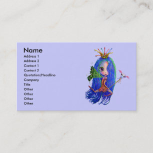 Tooth Fairy Dentist Hygienist Business Card