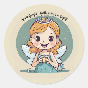Tooth Fairy Gift  Classic Round Sticker