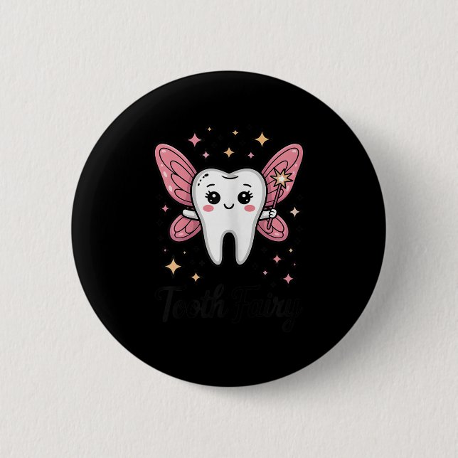 Tooth Fairy Halloween  6 Cm Round Badge (Front)