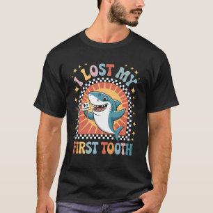 Tooth Fairy I Lost My First Tooth Shark T-Shirt