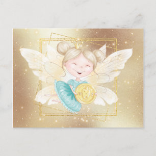 Tooth fairy letter   princess gold coin tooth postcard