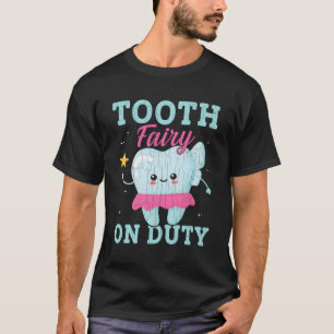 Tooth Fairy On Duty Halloween T-Shirt