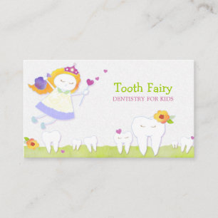 Tooth Fairy Paediatrics Dentists Business Card