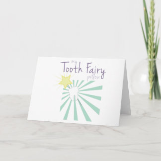 Tooth Fairy Pillow Card