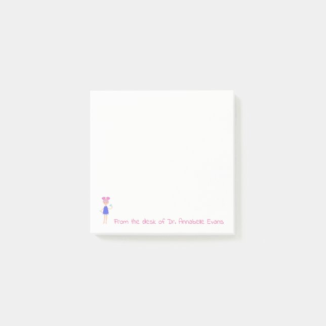 Tooth Fairy Post-it Notes (Front)