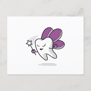 Tooth fairy postcard