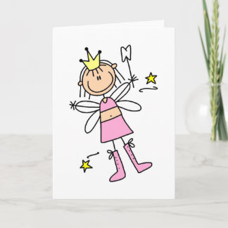Tooth Fairy Stick Figure Card