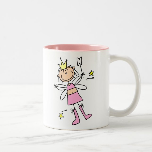 Tooth Fairy Stick Figure Mug (Right)