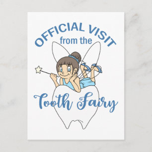 Tooth Fairy Visit Postcard
