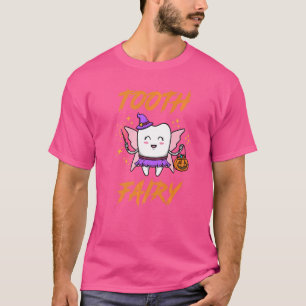 Tooth Fairy Wearing Halloween Costume Cute T-Shirt