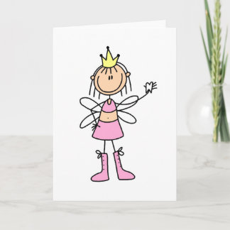 Tooth Fairy With A Lost Tooth Card