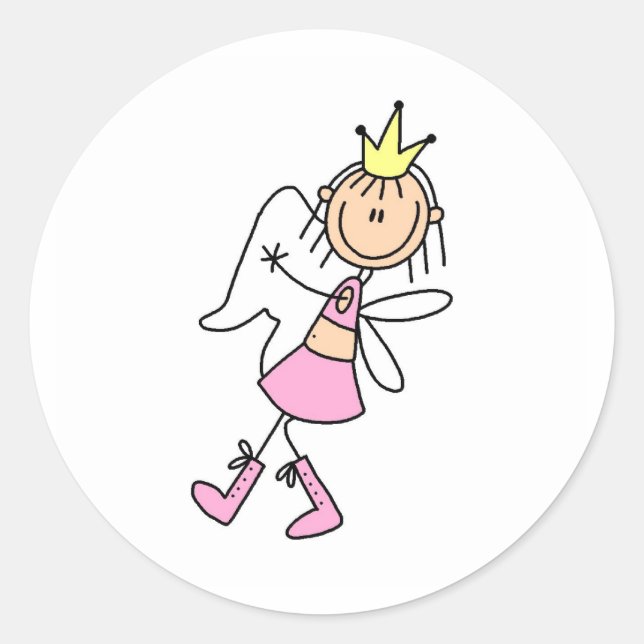 Tooth Fairy With Her Hands Full Sticker (Front)
