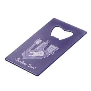 Tooth Funeral Credit Card Bottle Opener