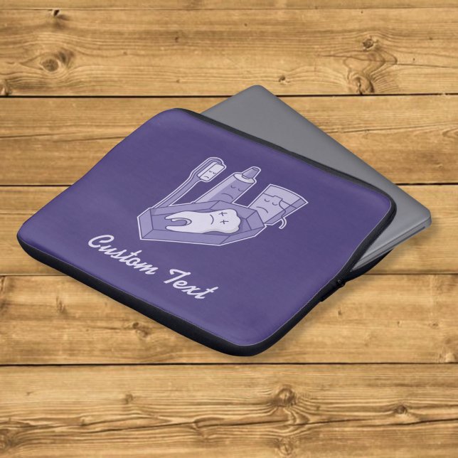 Tooth Funeral Laptop Sleeve (Creator Uploaded)