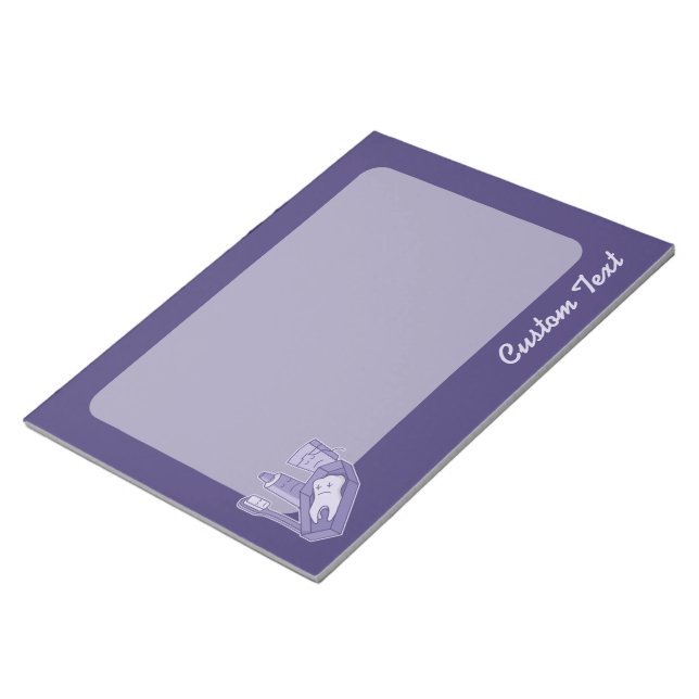 Tooth Funeral Notepad (Angled)