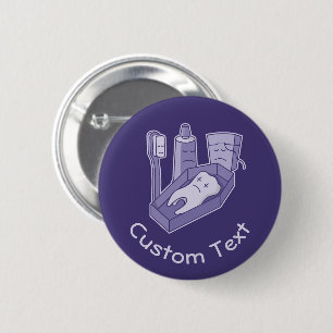 Tooth Funeral Pinback Button
