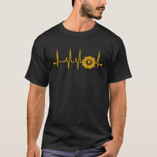 Tooth Heartbeat Dentist Dental Assistant Hygienist T-Shirt