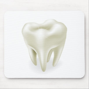 Tooth illustration mouse mat