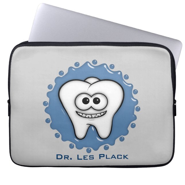 Tooth Laptop Sleeve (Front)