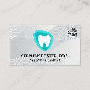 Tooth Logo Dental Professionals Business Card