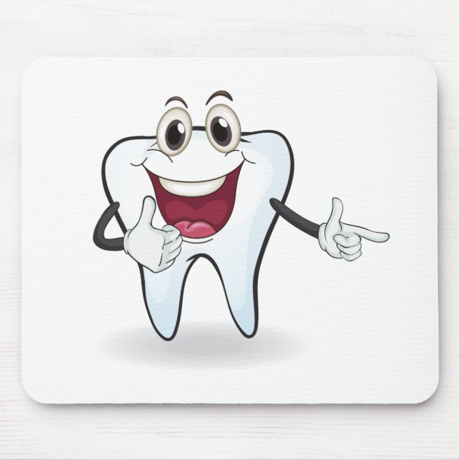 tooth mouse mat (Front)