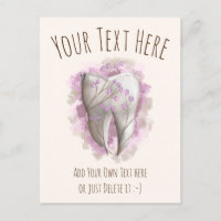 Tooth Painting. Dentist, Dental Assistant Template