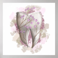 Tooth Painting. Dentist, Dental. Gift/Dedication