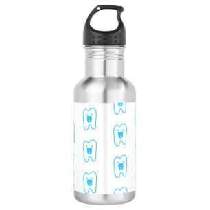 Tooth pattern Water bottle pattern